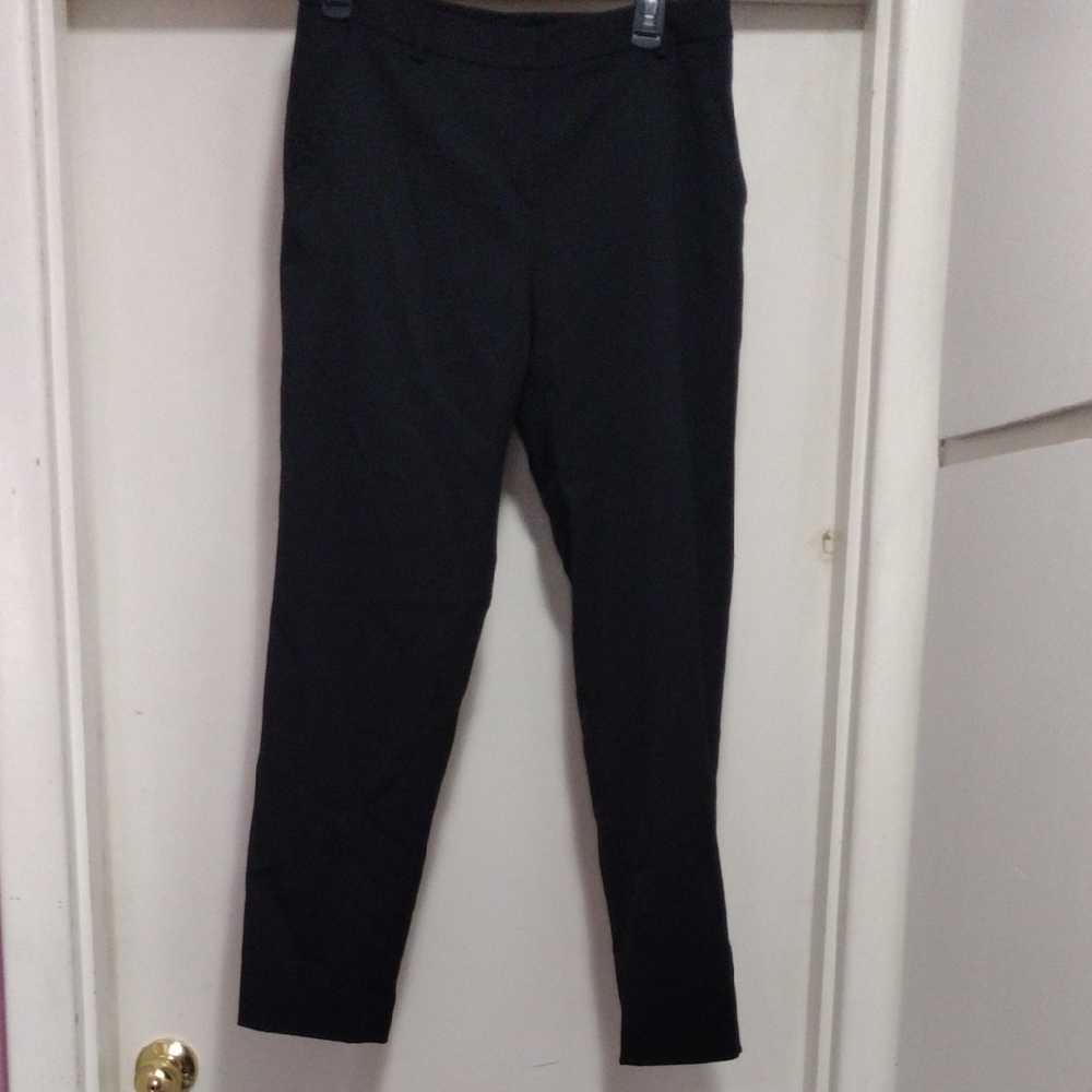 Classic Black Women's Fully Lined Trousers M